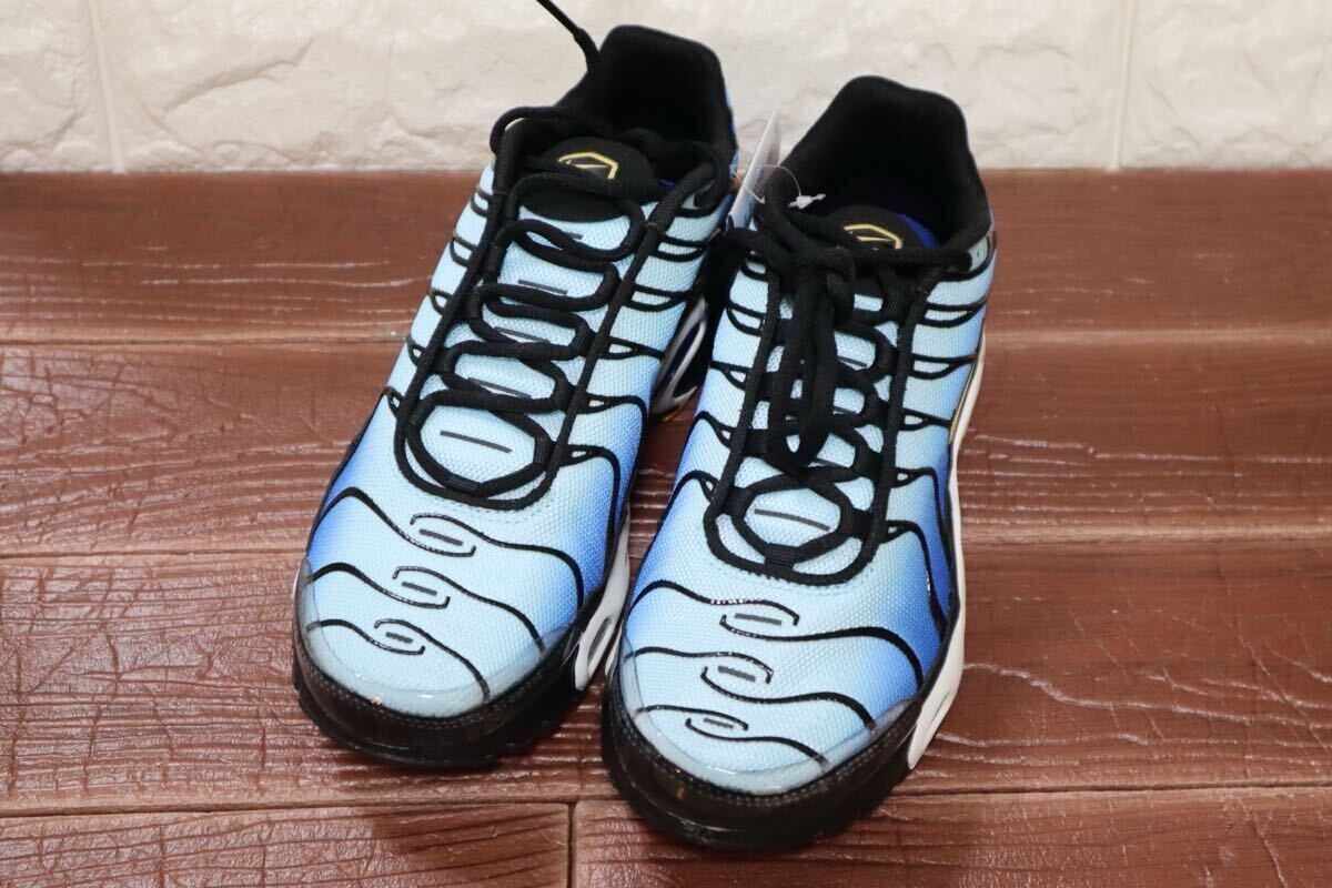  новый товар обычная цена 17930 иен 24.NIKE Nike air max плюс GS AIRMAX PLUS GS Sky голубой 