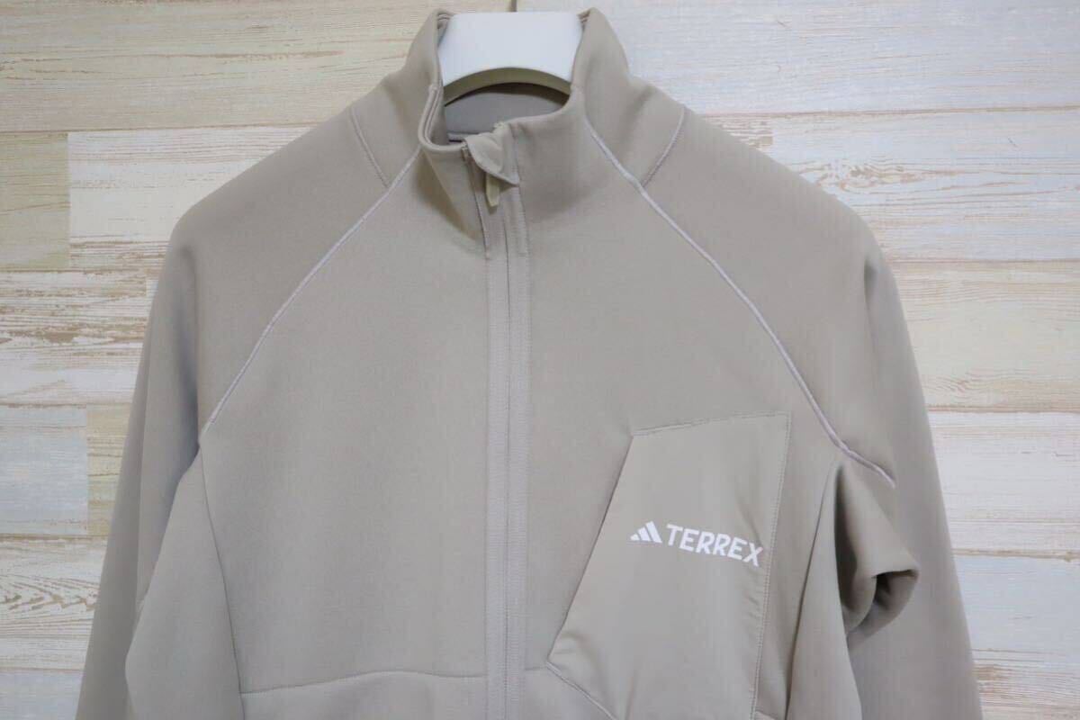新品 定価16500円 XLサイズ adidas アディダス　テレックス TERREX XPERIOR ミディアム フリース フルジップジャケット IB1837_画像7
