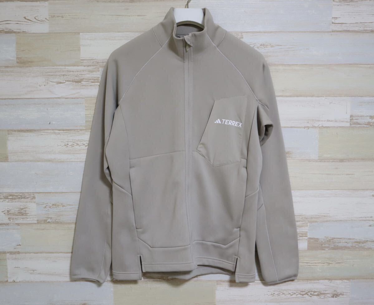 新品 定価16500円 XLサイズ adidas アディダス　テレックス TERREX XPERIOR ミディアム フリース フルジップジャケット IB1837_画像1