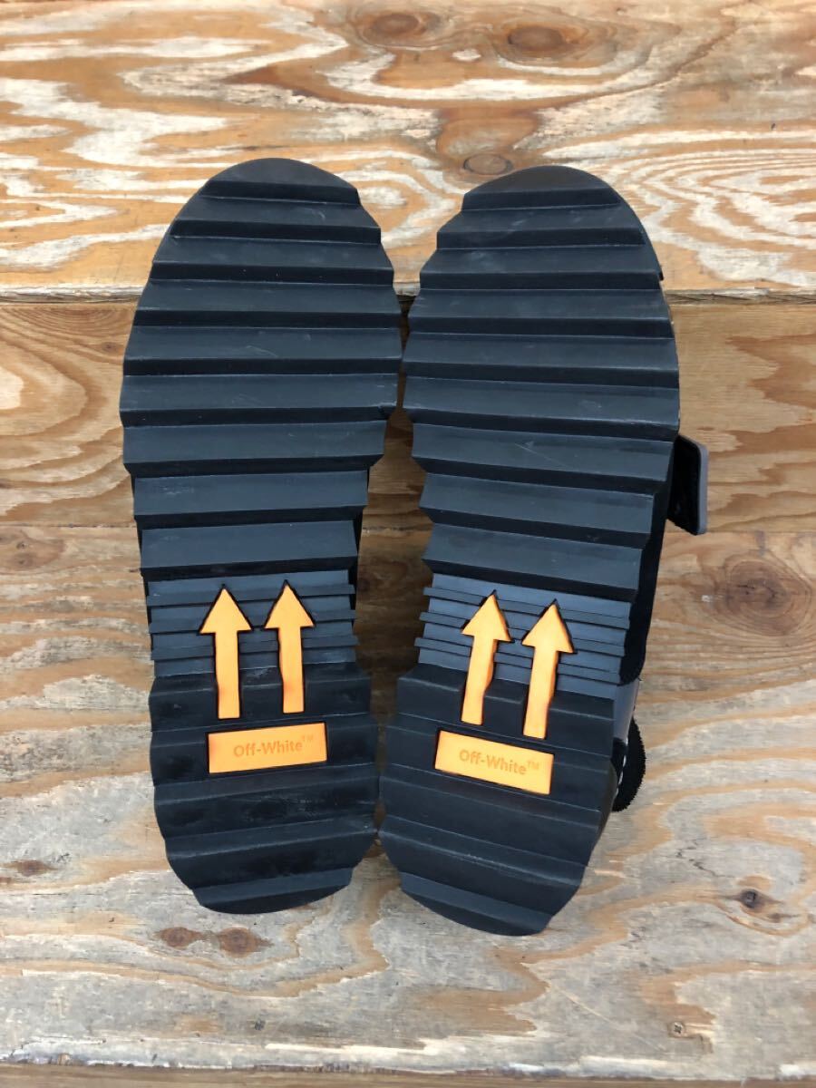 ★1円スタート OFF WHITE オフホワイト OMIF9-1037 HIKING SNEAKER BOOT size44