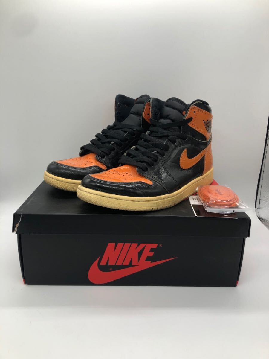 AIR JORDAN 1 RETRO HIGH OG "SHATTERED BACKBOARD 3.0" 555088-028 (ブラック/ペール バニラ/スターフィッシュ)