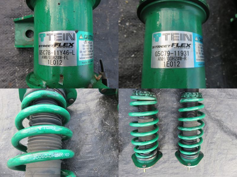 LA4831/ アルファード系 ヴェルファイア20系　テイン　TEIN/フルタップ車高調(diào) GGH20W ANH20W　25w エスティマ50系　抜け無(wú)し/G5C78/1E02