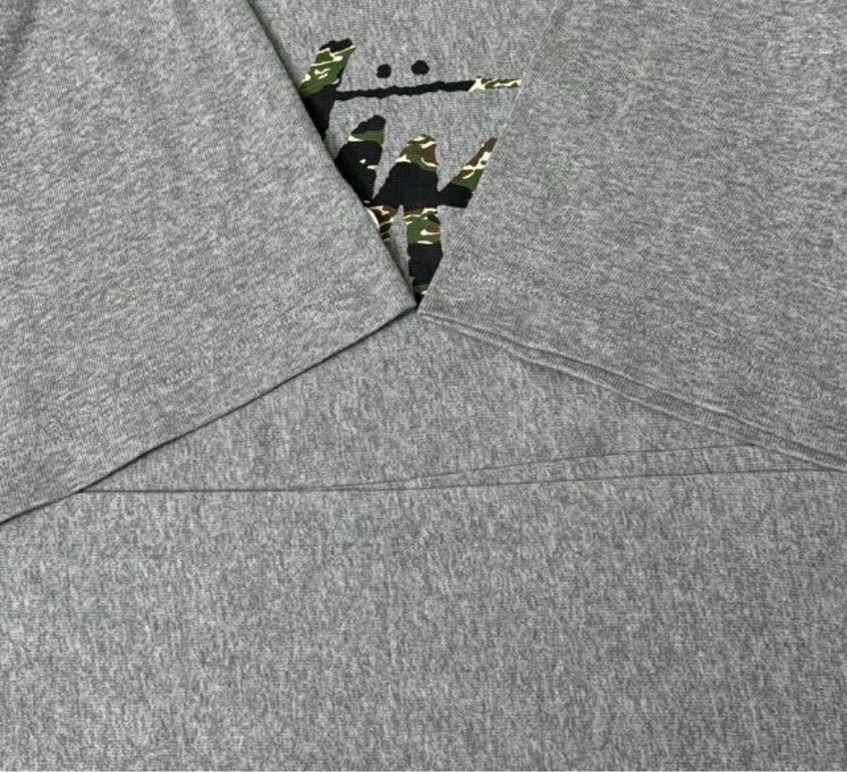 【00s?レア】Stussy x Champion Reverse Weave S/S Tee ステューシー リバースウィーブ 半袖 スウェット Tシャツ 20周年 M グレー