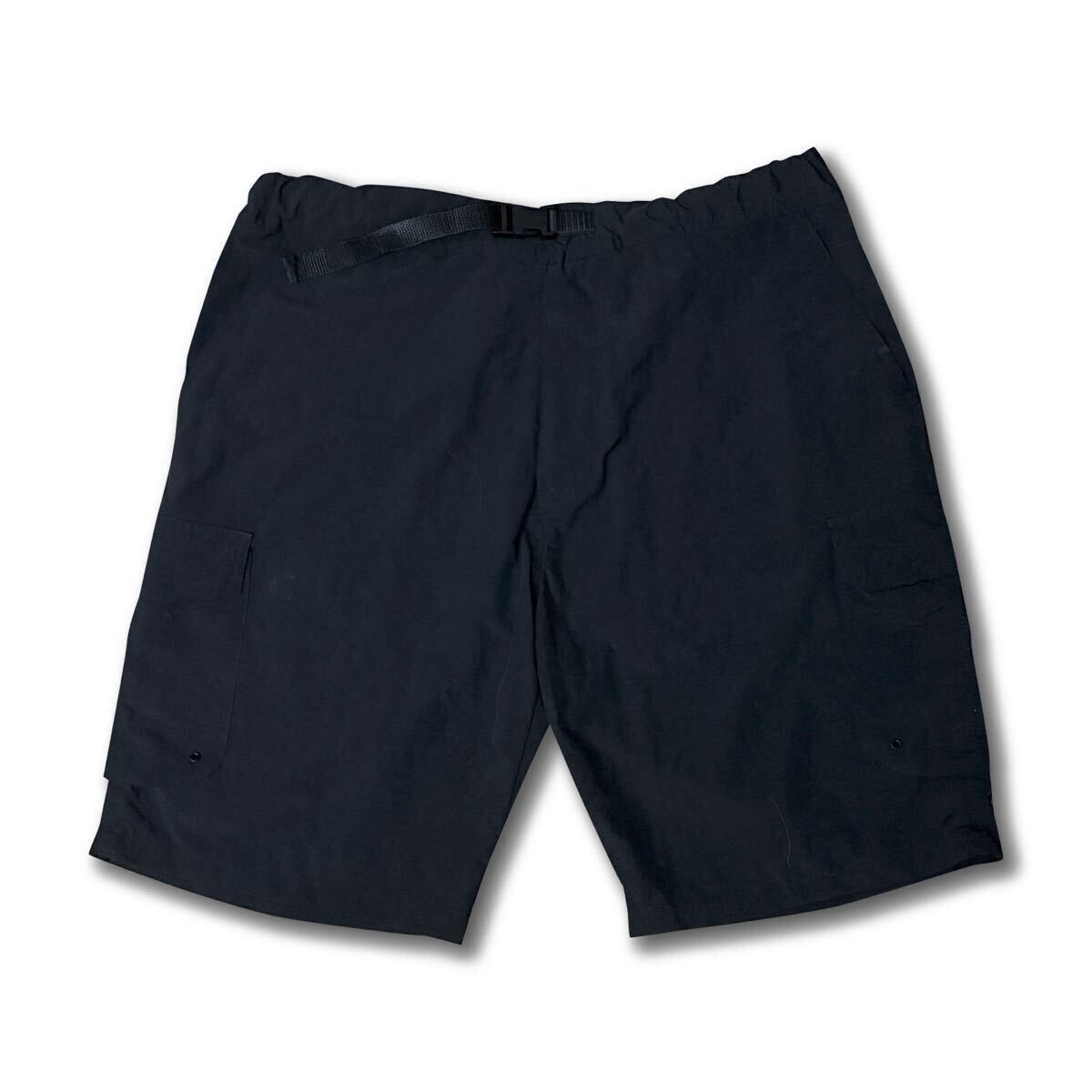 【00s】Stussy Outdoor Nylon Shorts black ステューシー ナイロン ショートパンツ ショーツ ハーフパンツ カーゴ ヴィンテージ 36 黒
