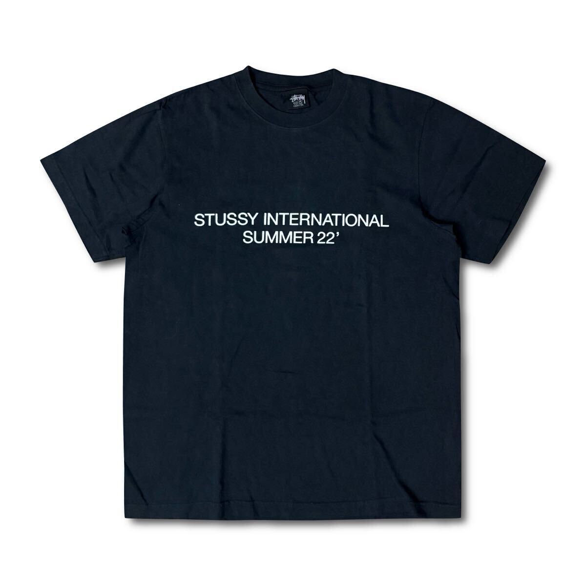 Stussy Pigment Dyed S/S Tee M Black Made in USA ステューシー 半袖 Tシャツ ブラック カットソー ピグメント加工 アメリカ制
