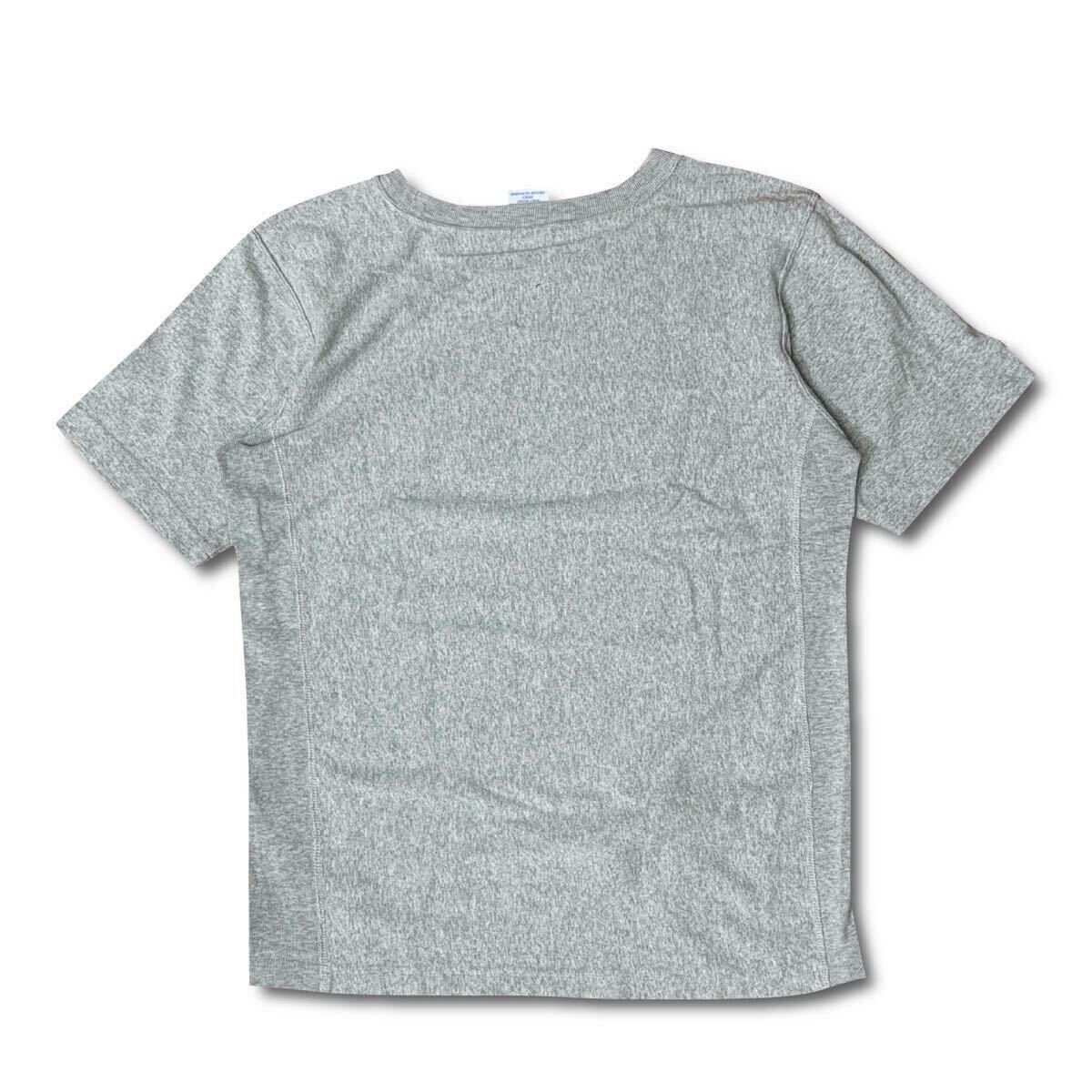 【00s?レア】Stussy x Champion Reverse Weave S/S Tee ステューシー リバースウィーブ 半袖 スウェット Tシャツ 20周年 M グレー