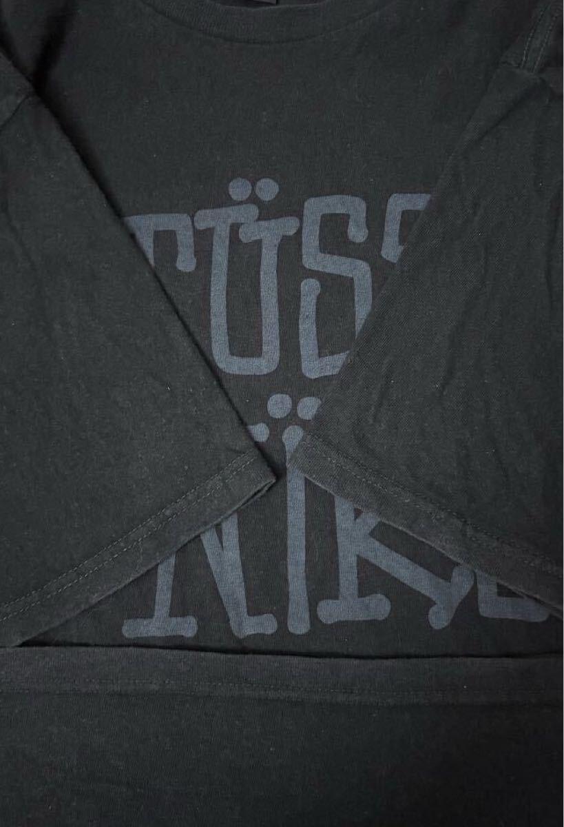 【レア】Stussy x Nike Graphic S/S Tee L Black ステューシー ナイキ 半袖 Tシャツ ブラック カットソー 10年代 ヴィンテージ 