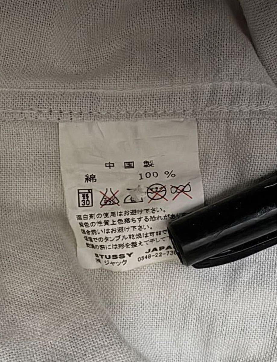 Stussy Marilyn Monroe S/S Shirts Grey L ステューシー マリリン?モンロー 半袖シャツ ボタン ダウン ストライプ 