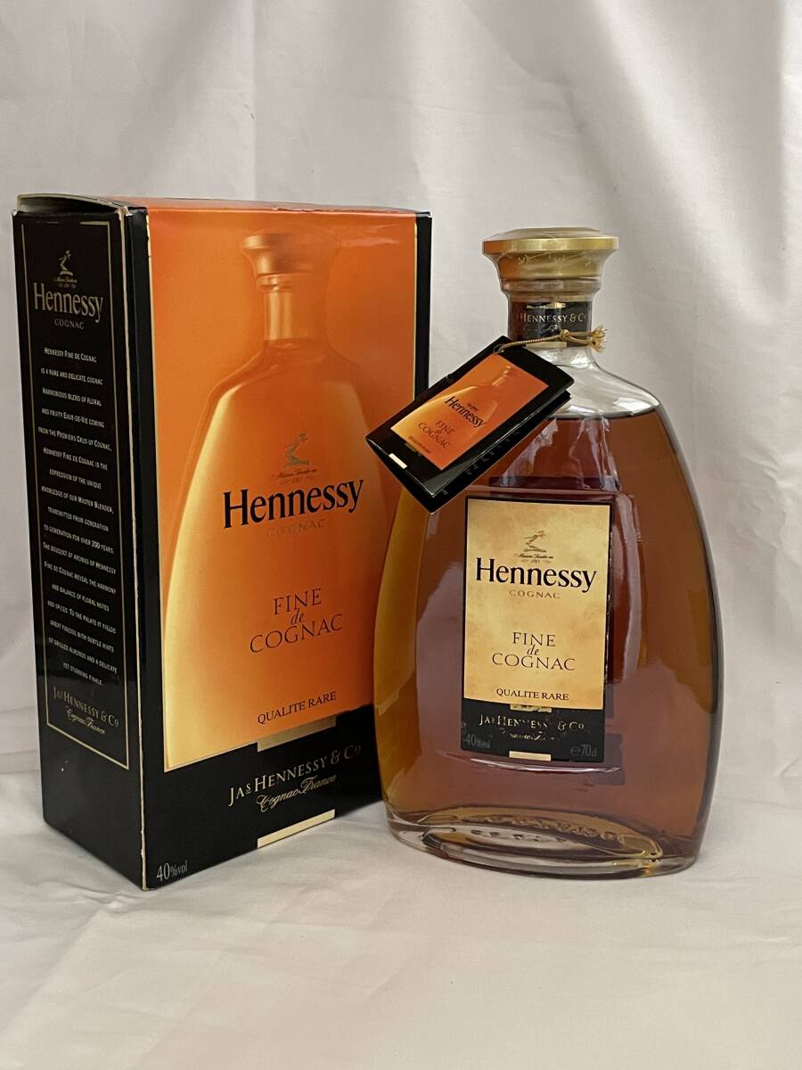 Hennessy FINE de COGNAC 未開栓 ヘネシー コニャック ヘネシー フィーヌ ド コニャック（Hennessy fine de cognac