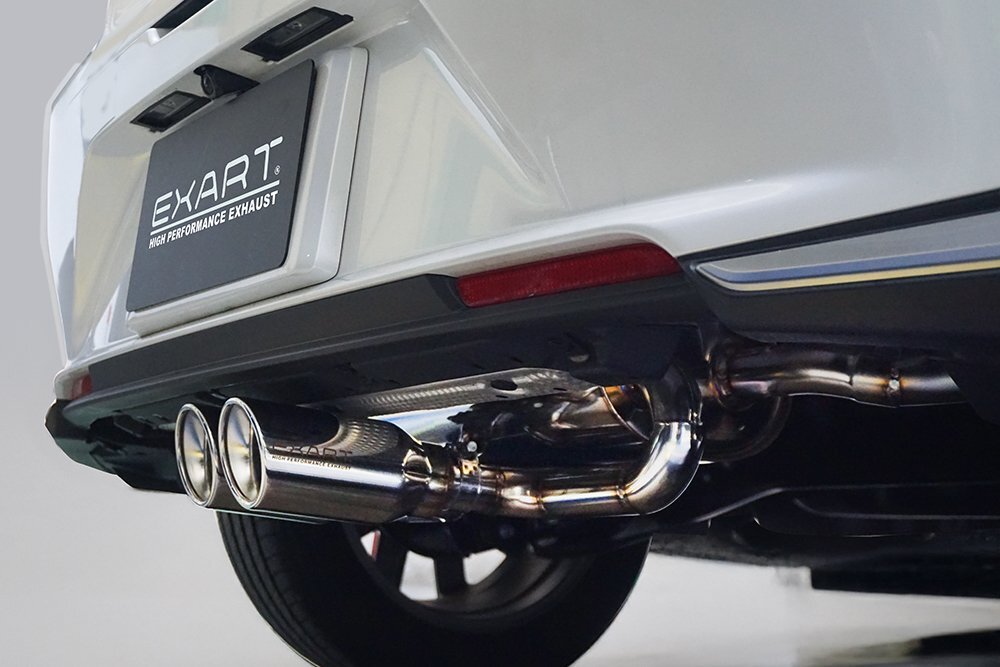 EXART ONE muffler titanium tail Lexus LBX 6AA-MAYH10 M15A-FXE обычный бампер для EA02-LX118-LT