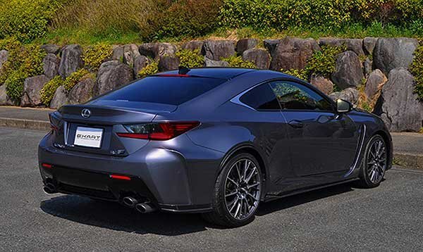 EXART iVSC muffler карбоновый tail Lexus RC F DBA-USC10 2UR-GSE EA01-LX107-C