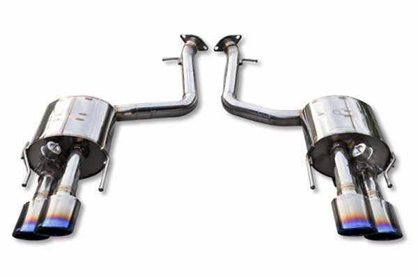 EXART iVSC muffler titanium tail Lexus GS F DBA-URL10 2UR-GSE EA01-LX109-T