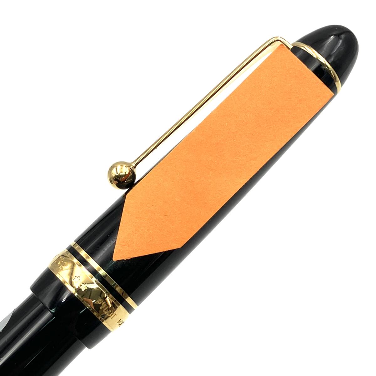 文房具『PILOT CUSTOM 742 14K-585 M 中字 萬年筆 ネーム刻印あり』パイロット カスタム742 筆記未確認 現(xiàn)狀品 D-5806