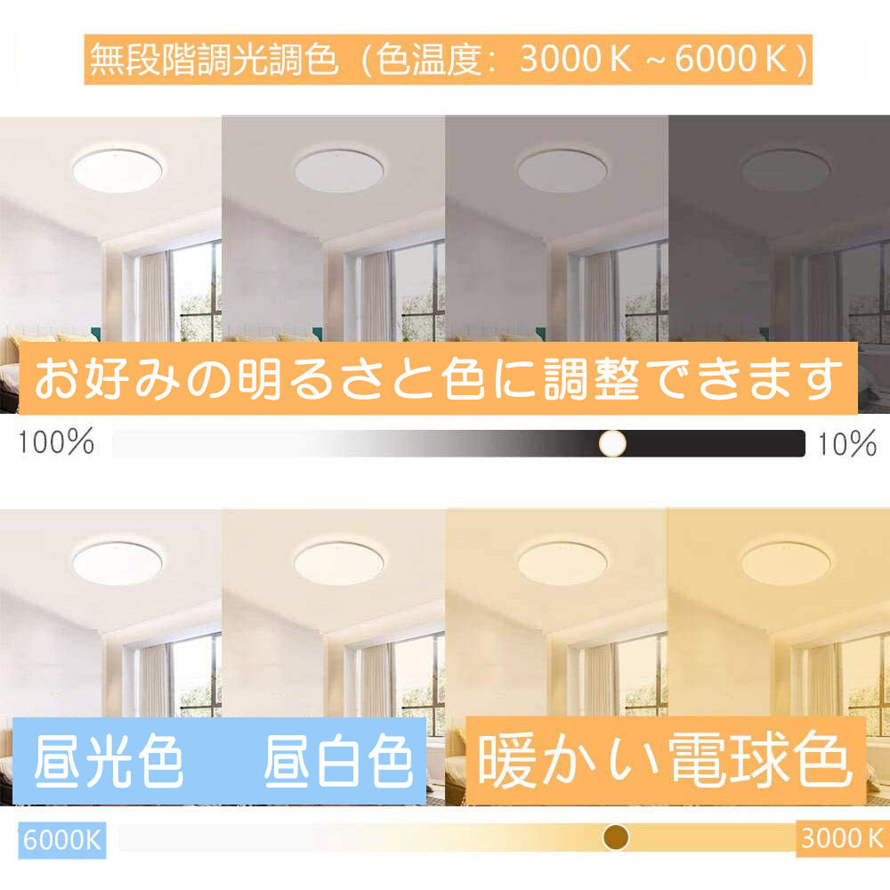 LED потолочный светильник * 4.5 татами 24W 2400 люмен продолжение style свет тонировка дистанционный пульт off таймер Ra>85 потолочный светильник .. living 1 год гарантия 