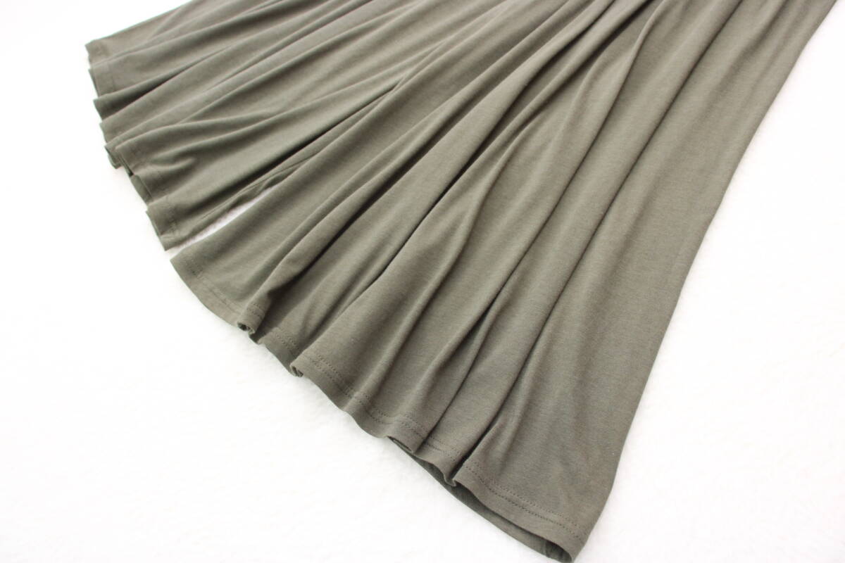5-1266 新品 ウエストゴムフレアパンツ