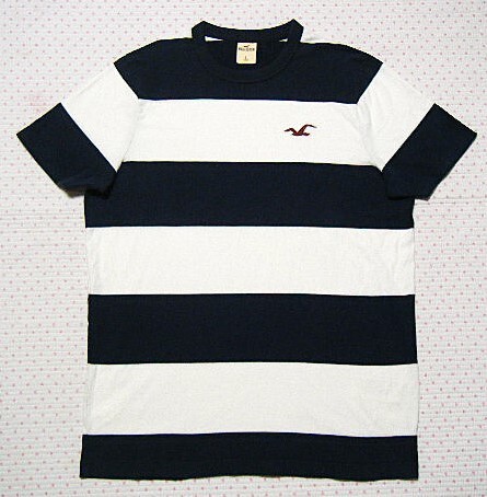 ボーダーTシャツ C3-H361 (オックスフォードグレー)