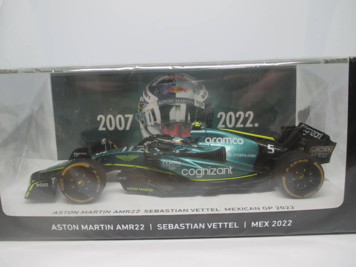 1/43 アストンマーチン AMR22 メキシコGP 2022 S.ベッテル