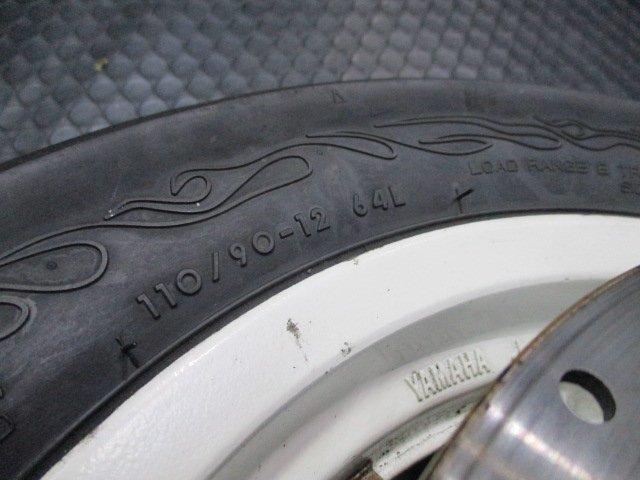 マジェスティ(SG03J)ヤマハ純正★中古★純正白★ホイール＆ブレーキディスクローター★タイヤも使える【k11000】