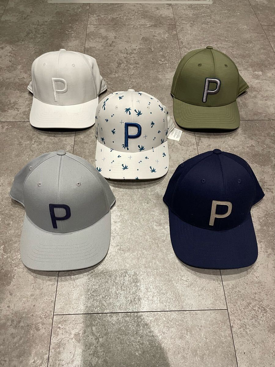 PUMA ゴルフ キャップ 帽子 5色セット 大人用 ユニセックス