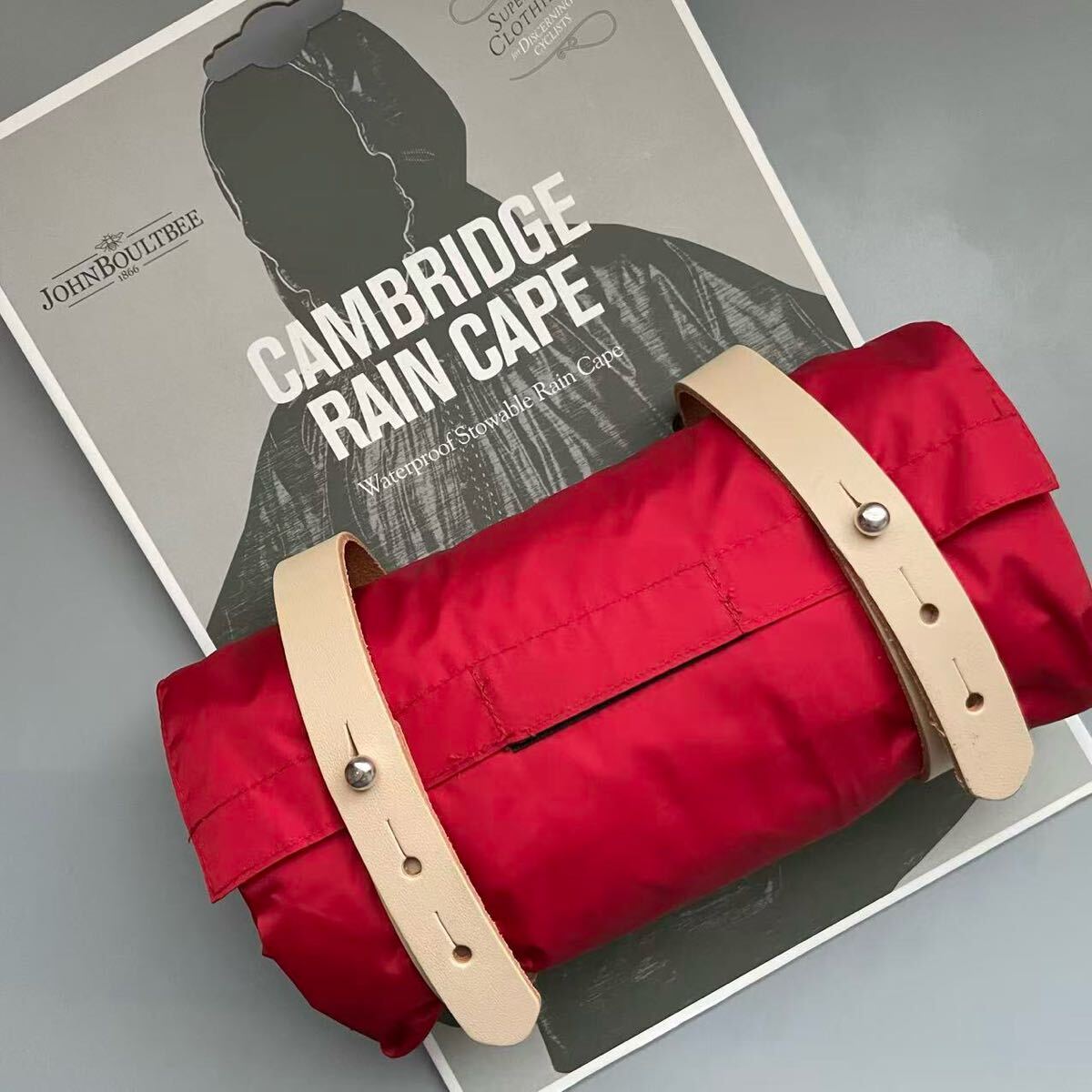 BROOKS(ブルックス) 【日本正規(guī)品 】自転車用レインケープ CAMBRIDGE RAIN CAPE S RED レッド S