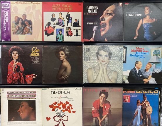 【ジャズ中古LP】ヴォーカル48枚セット【0619MO2】