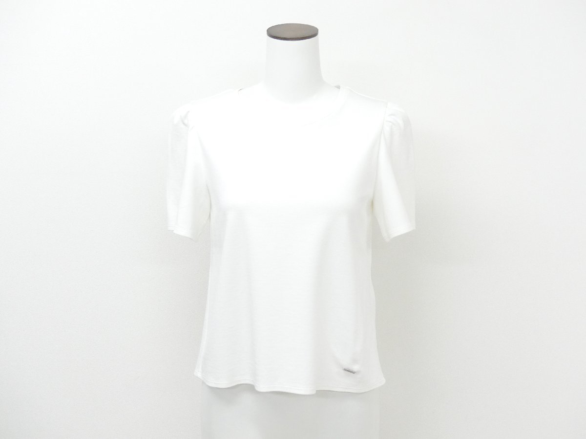 FOXEY NEWYORK トップス Mercienne 38 ホワイト レーヨンBLEND 42736 '22年商品