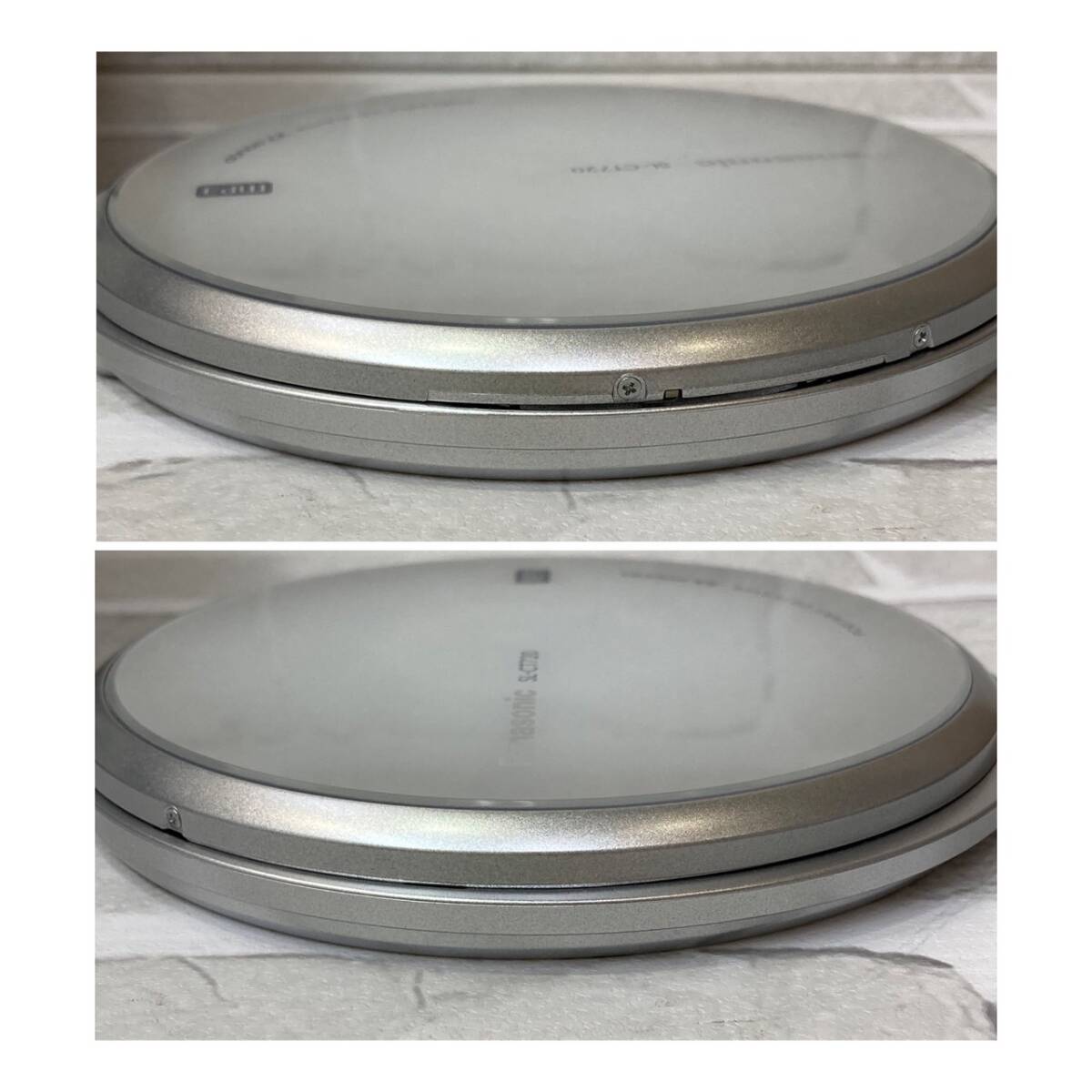 【TC0619】パナソニック SL-CT720-S シルバー色 CDウォークマン 通電確認(rèn)済み 動(dòng)作確認(rèn)済み