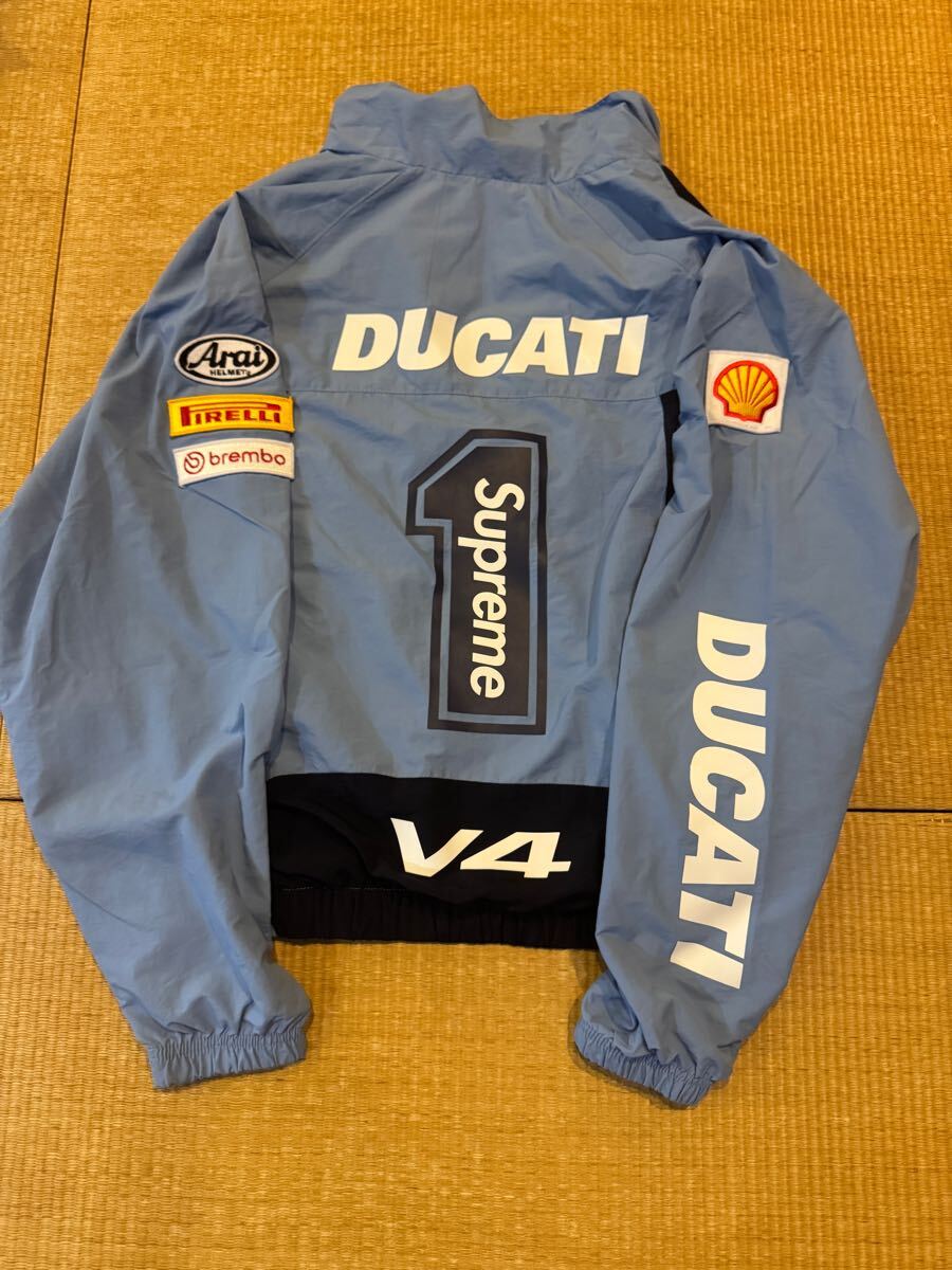 Supreme x Ducati Track Jacket Light Blue シュプリーム 2024SS