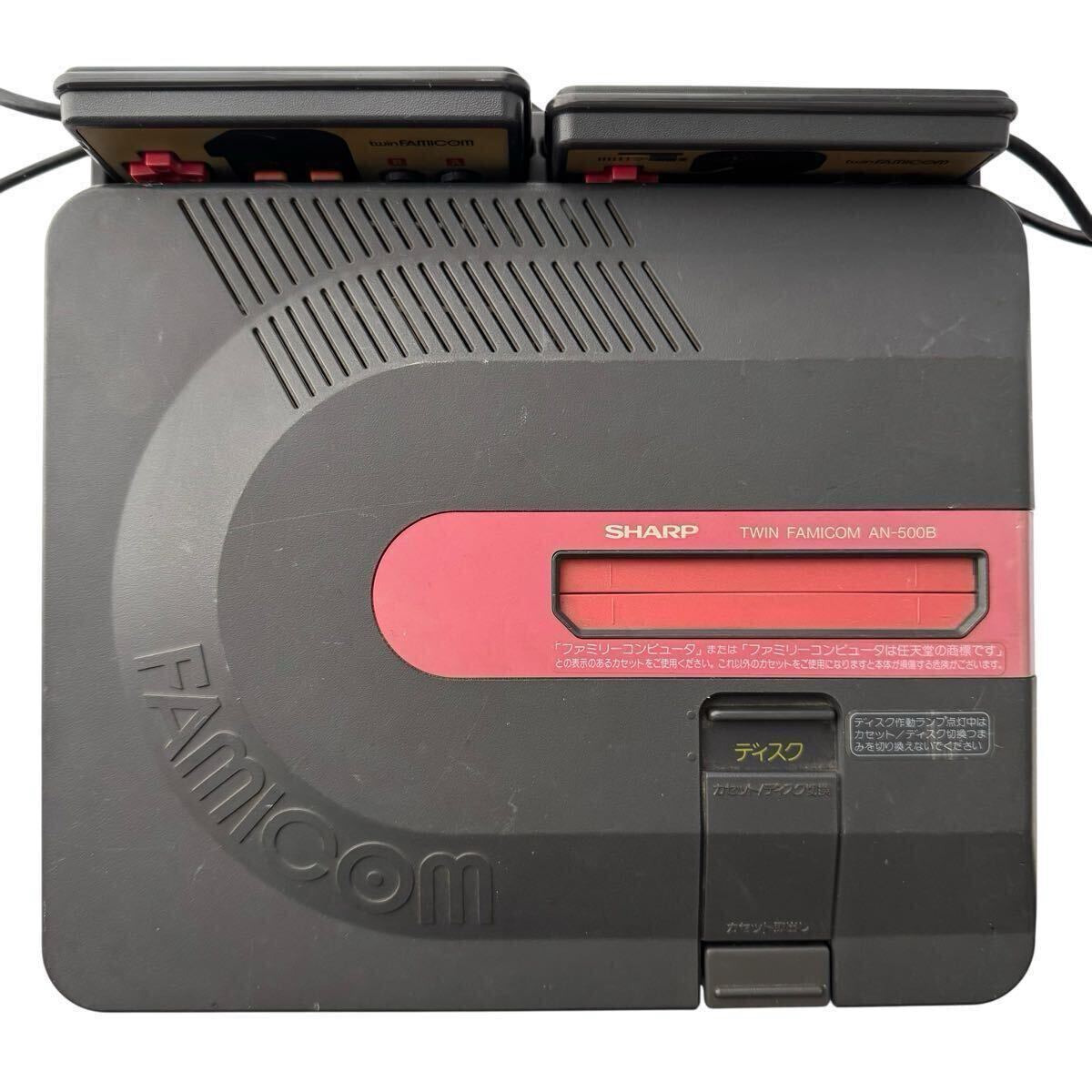 SHARP sharp AN-500B twin Famicom корпус контроллер soft . суммировать работоспособность не проверялась Junk Mario 