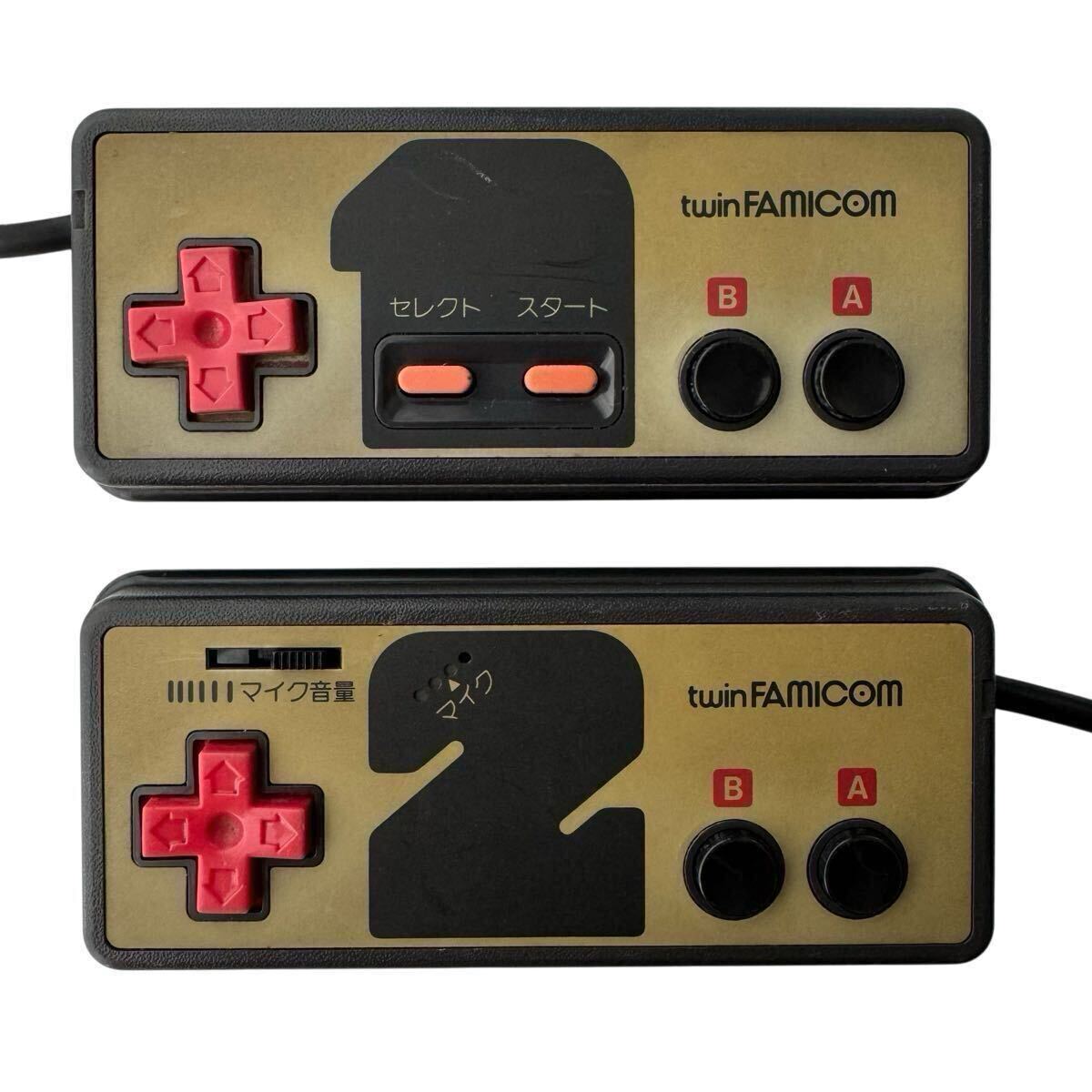 SHARP sharp AN-500B twin Famicom корпус контроллер soft . суммировать работоспособность не проверялась Junk Mario 