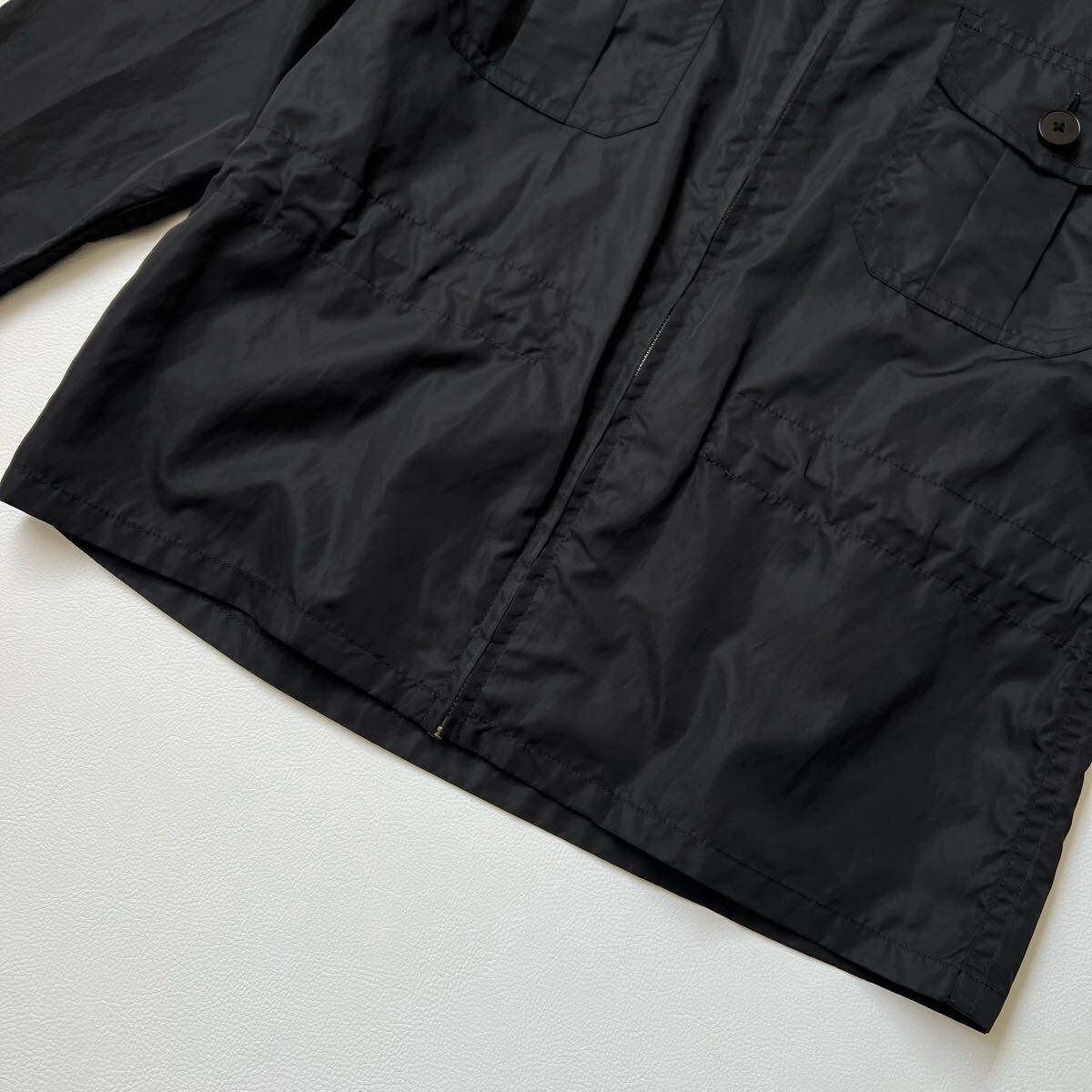 美品 RALPH LAUREN ラルフローレン ナイロンジャケット マウンテンパーカー ブラック アウター トップス　フード 7 レディース _画像2