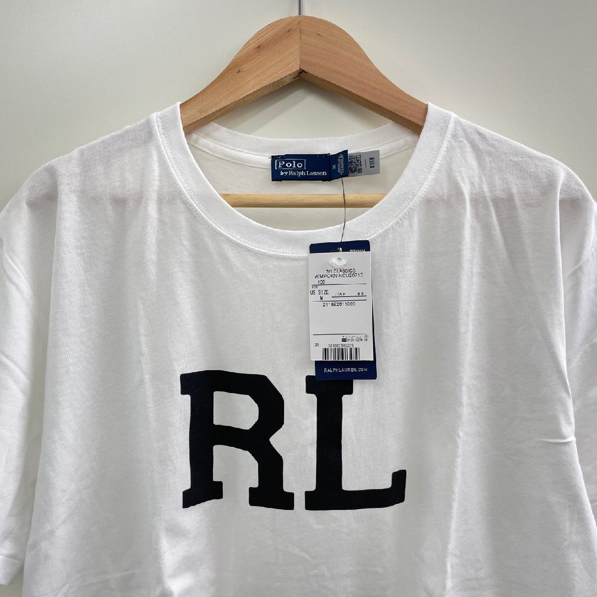 お洒落ロゴ【PRL】ポロラルフローレン コットン 半そで Tシャツ □POLO RalphLauren ポロ ラルフローレン RLロゴ Tシャツ