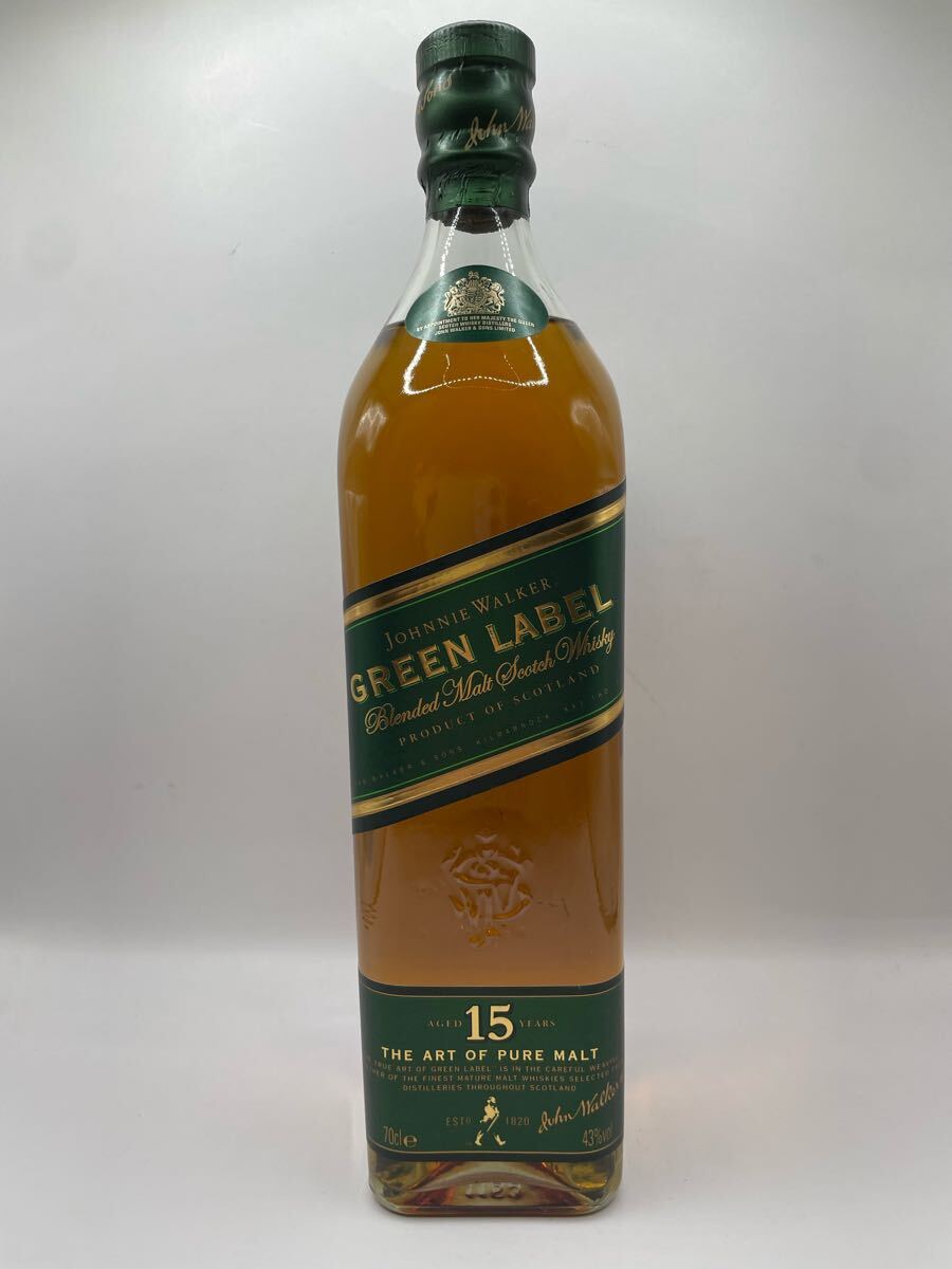 JOHNNIE WALKER GREEN LABEL AGED 15YEARS ジョニーウォーカー グリーンラベル 15年