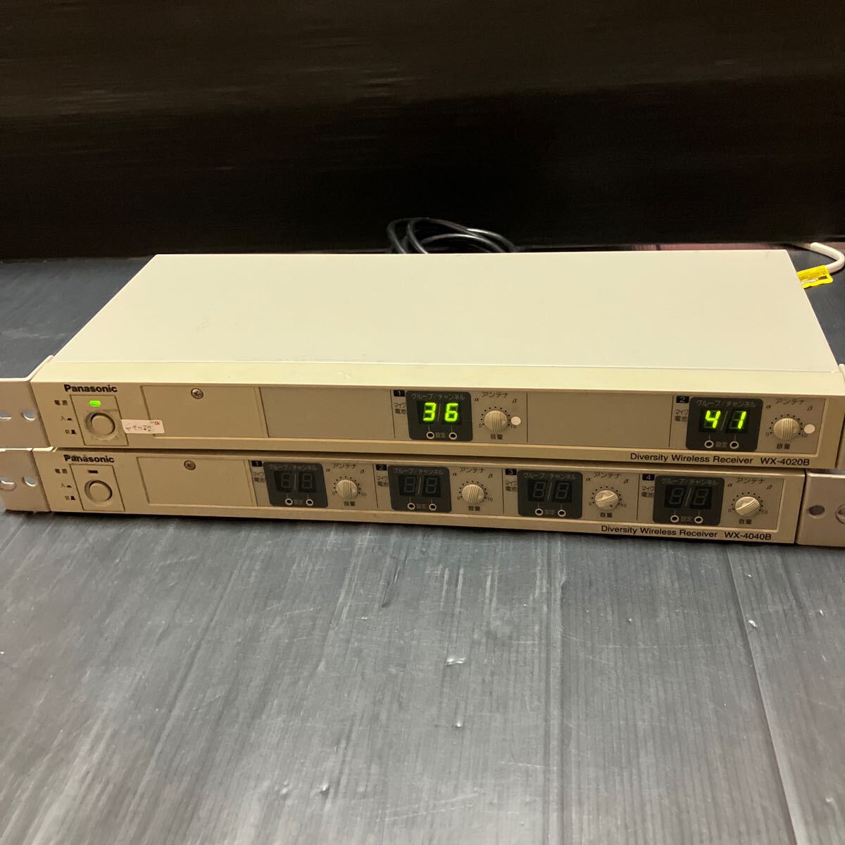 パナソニック Panasonic WX-4020B ワイヤレスレシーバー WX-4040B