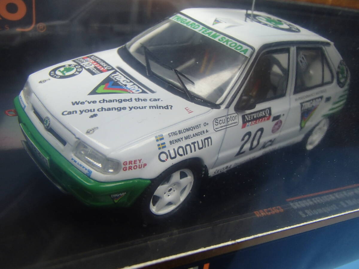 ixo 1/43　シュコダ フェリシア Kit Car 1995年 RACラリー #20　RAC363