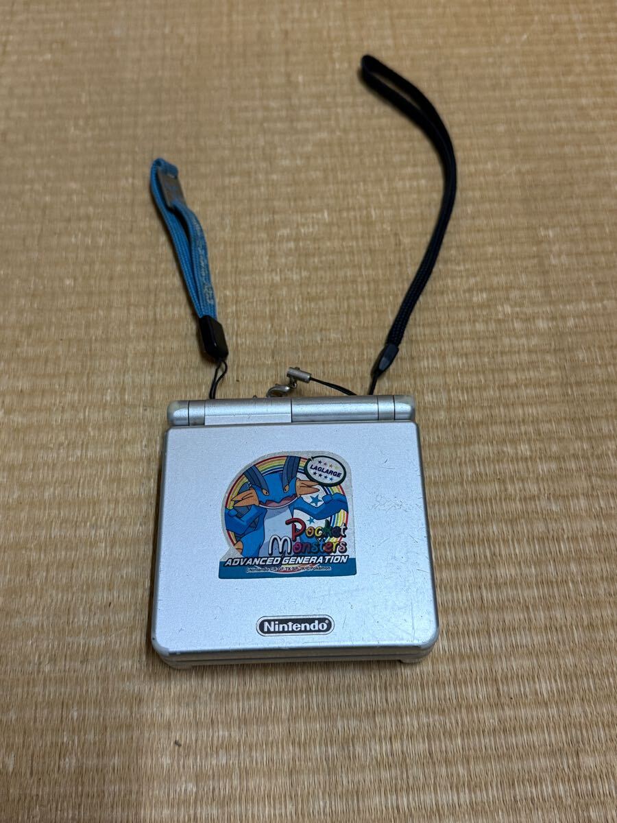  Game Boy Advance SP серебряный корпус nintendo Nintendo Nintendo 