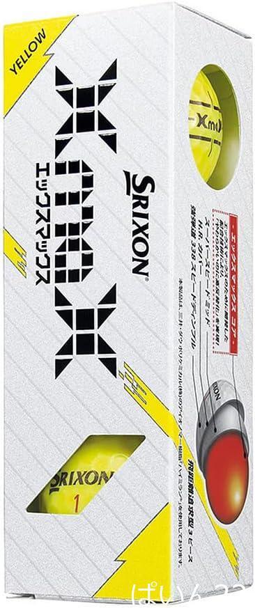 スリクソン(SRIXON) 1スリーブ(3球入) ゴルフ 公認(rèn)球 2024 SN XMAX
