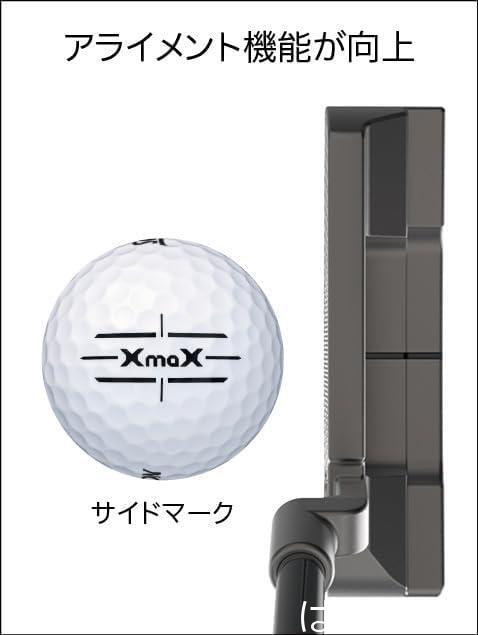 スリクソン(SRIXON) 1スリーブ(3球入) ゴルフ 公認(rèn)球 2024 SN XMAX
