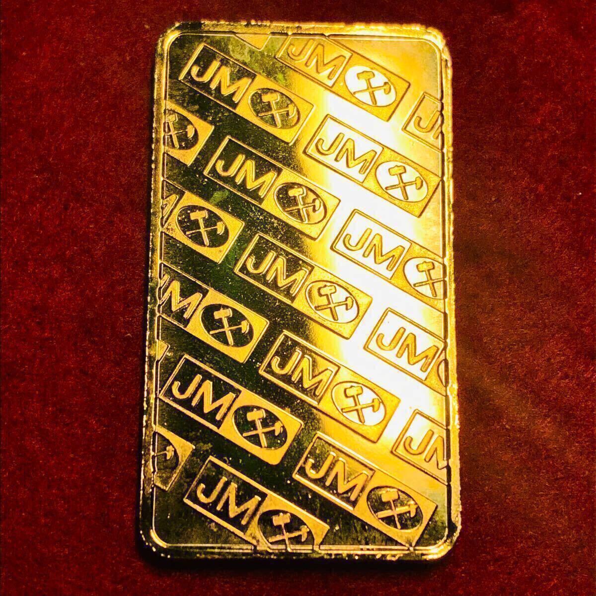 A332イギリス JOHNSON MATTHEY 大型金貨カプセル付き