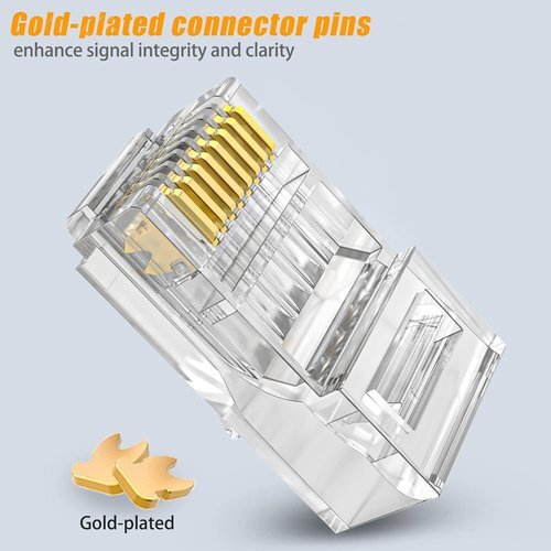  новый товар AOWIZ solid провод & стандарт кабель для кручение пара -rudo нет коннектор Cat6a Cat6 RJ45 118