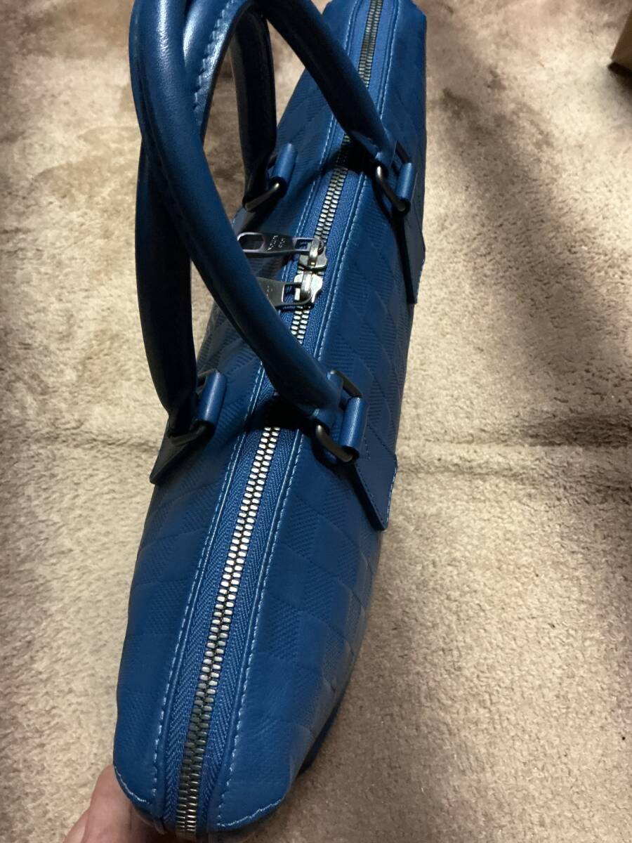 極美品 LOUIS VUITTON ルイヴィトン ダミエアンフィニ ネプテューヌ ポルトドキュマンジュール PDJ ビジネス バッグ N41328