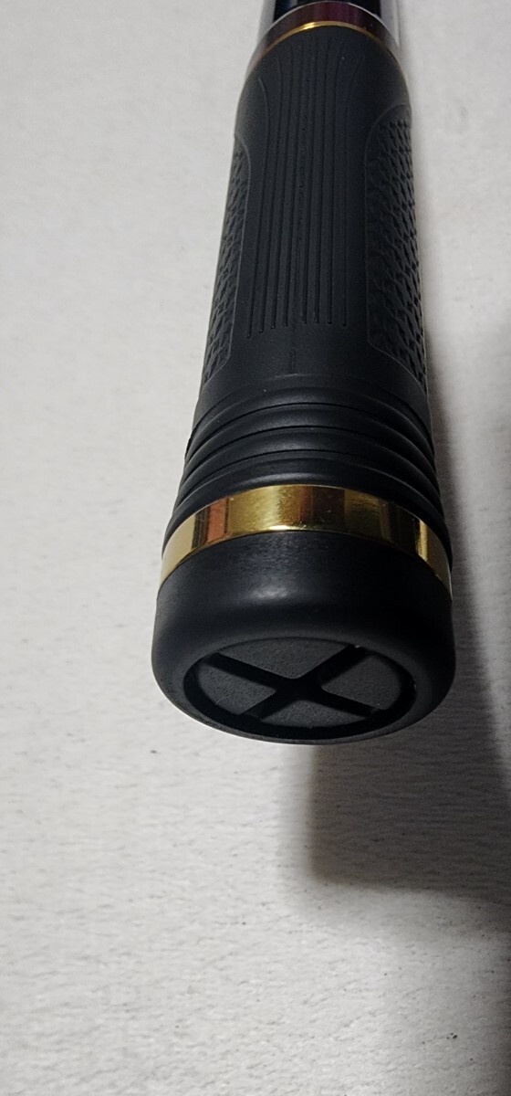 超美品中古品 がまかつ がま磯 スーパープレシード SUPER PRECEDE (125-53ガイドキャップ、竿袋、化粧箱付き) がまかつ
