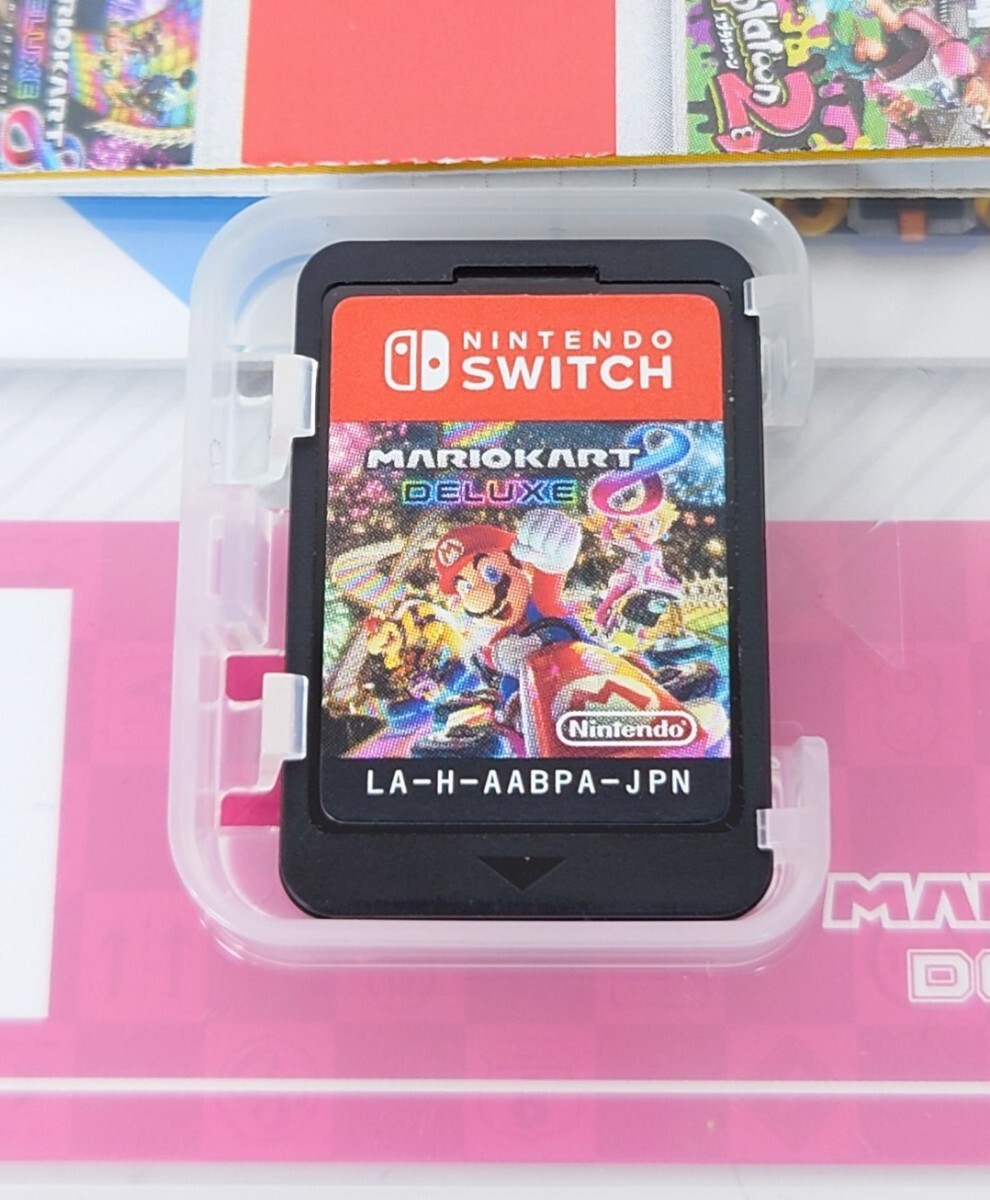 【500円引きクーポン】 M249-1】 美品 マリオカート8 3点セット ソフト SWITCH NINTENDO Nintendo Switch