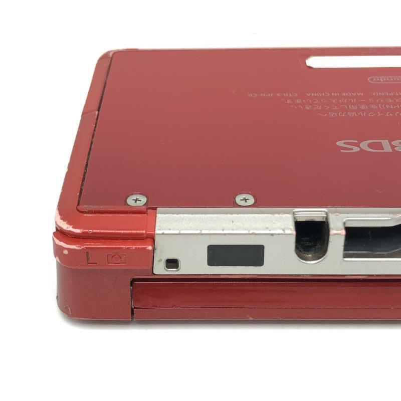 【中古】本體）【動(dòng)作確認(rèn)済ジャンク】任天堂/ニンテンドー 3DS フレアレッド/CTR-001/Rボタン反応難あり[240006550199]