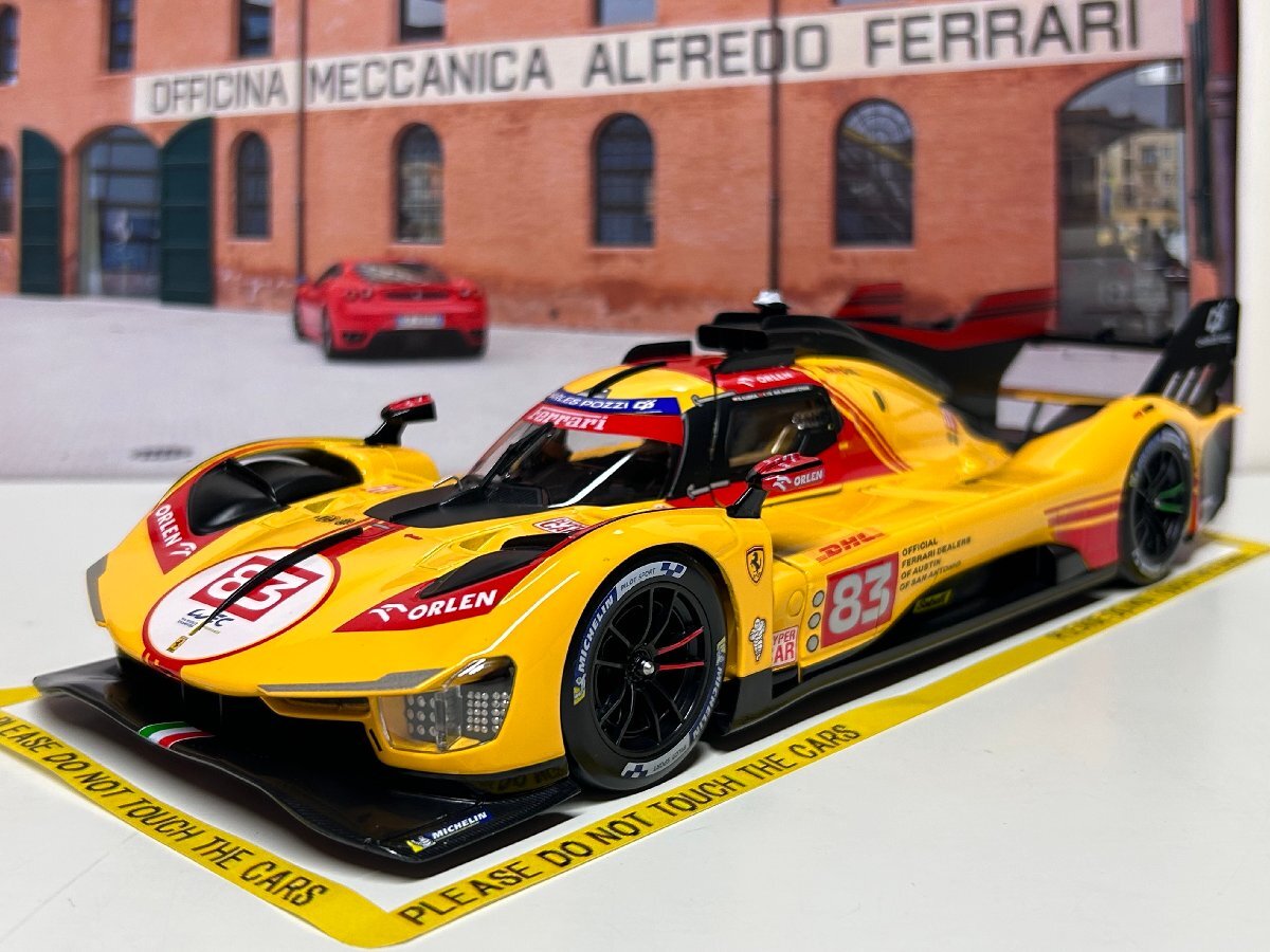 распродажа! Burago 1/18 Ferrari 499P #83 WEC Qatar 2024 Kubica Shwartzman Ye Ferrari BBurago распродажа! Burago 1/18 Ferrari 499P #83 WEC Qatar 2024 Kubica Shwartzman Ye Ferrari BBurago