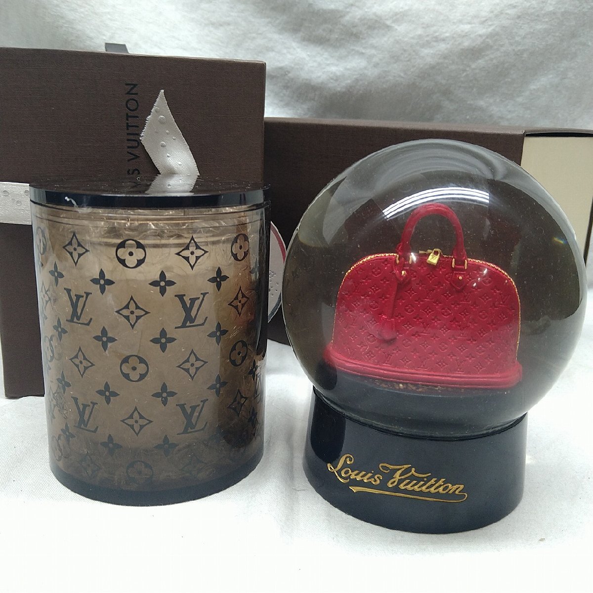 LV ルイヴィトン 非売品スノードーム オブジェ アルマモチーフ VIP顧客限定 LV ルイヴィトン 非売品スノードーム オブジェ アルマモチーフ