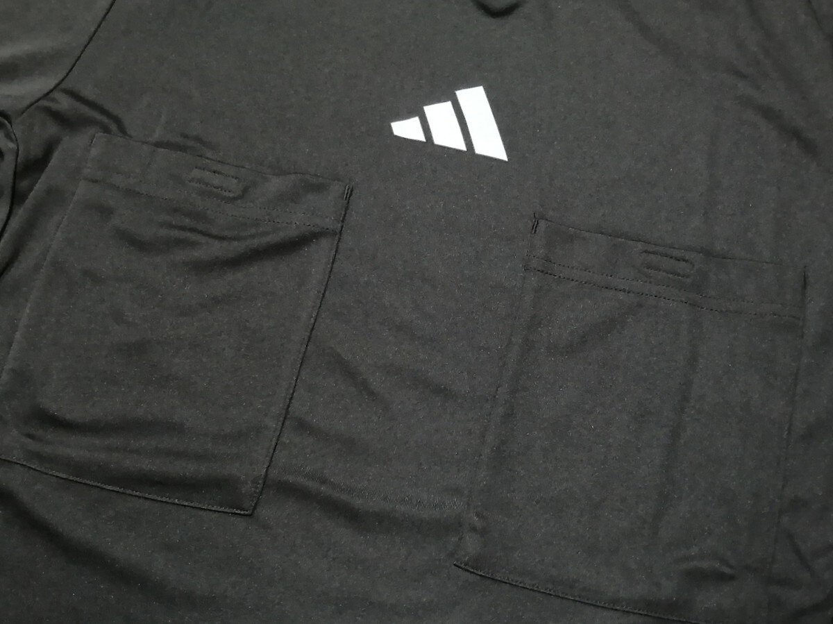 adidas アディダス/半袖レフェリーシャツ ブラック L(HP0756 BLACK)定価5500+稅