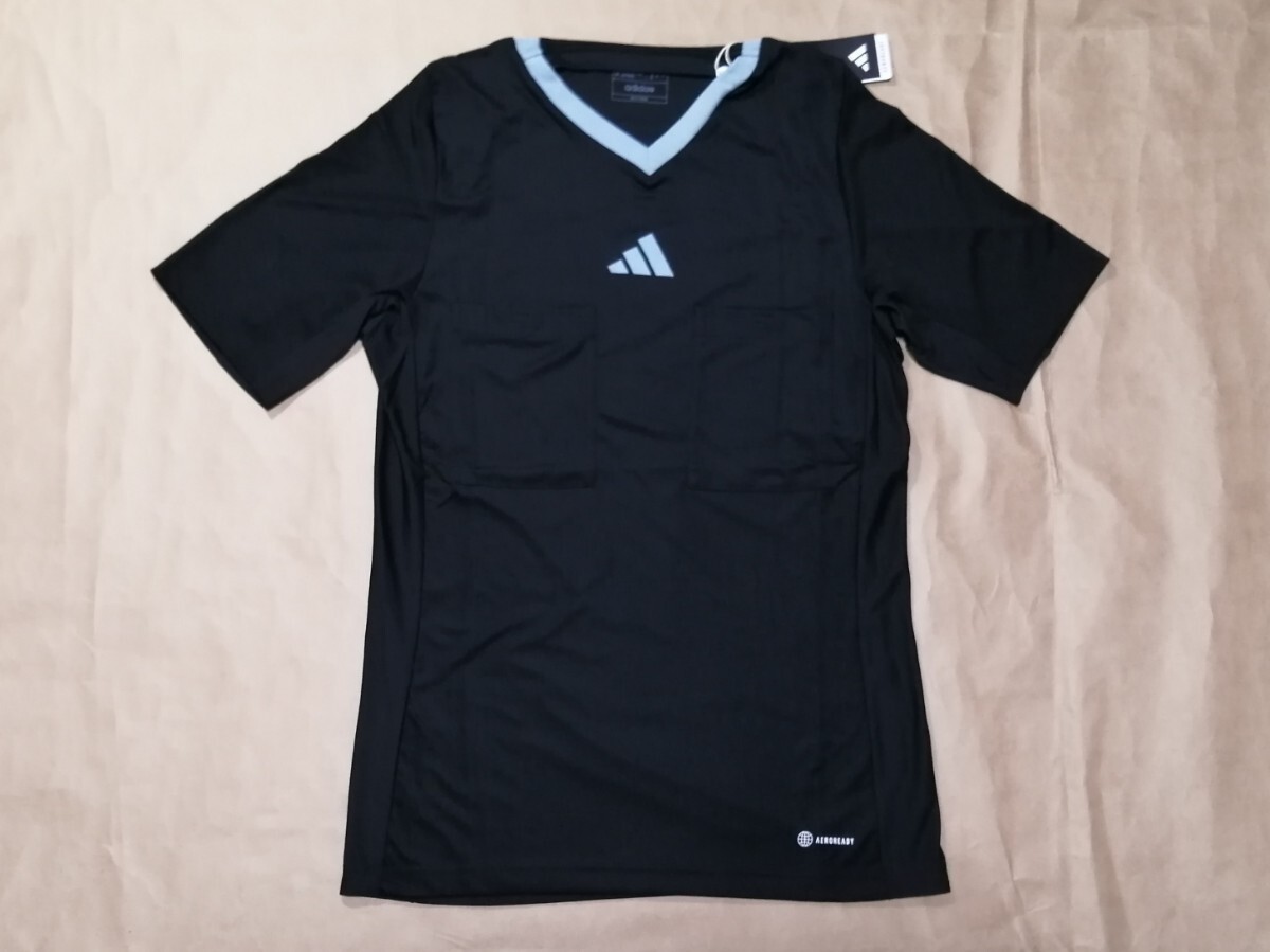 adidas アディダス/半袖レフェリーシャツ ブラック XL(HP0756 BLACK)定価5500+稅