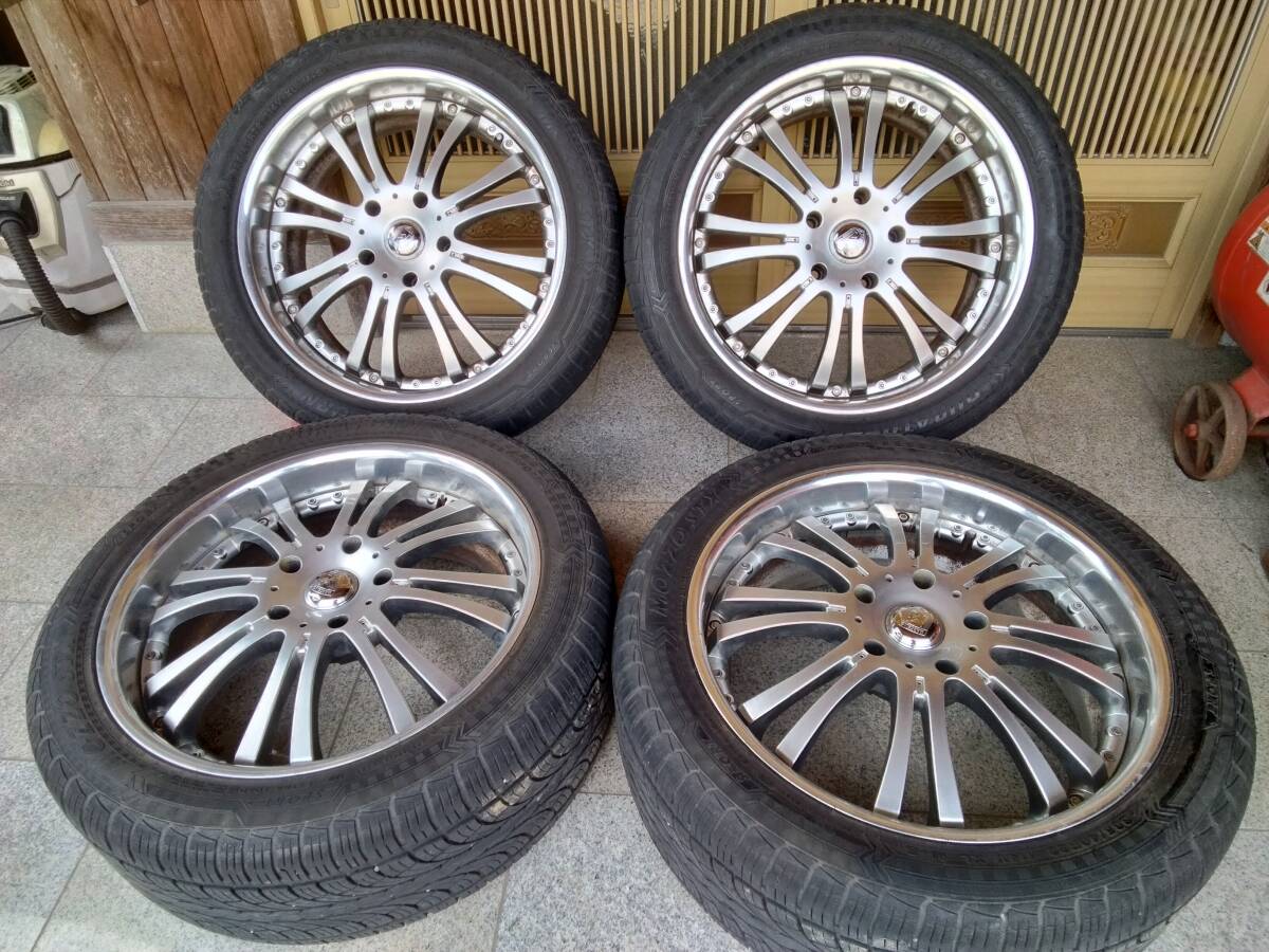 ランクル100に使用MＡＲCＥＬＬO　USＡ　305/40Ｒ22 114VＸＬ中古品4本セット_画像1