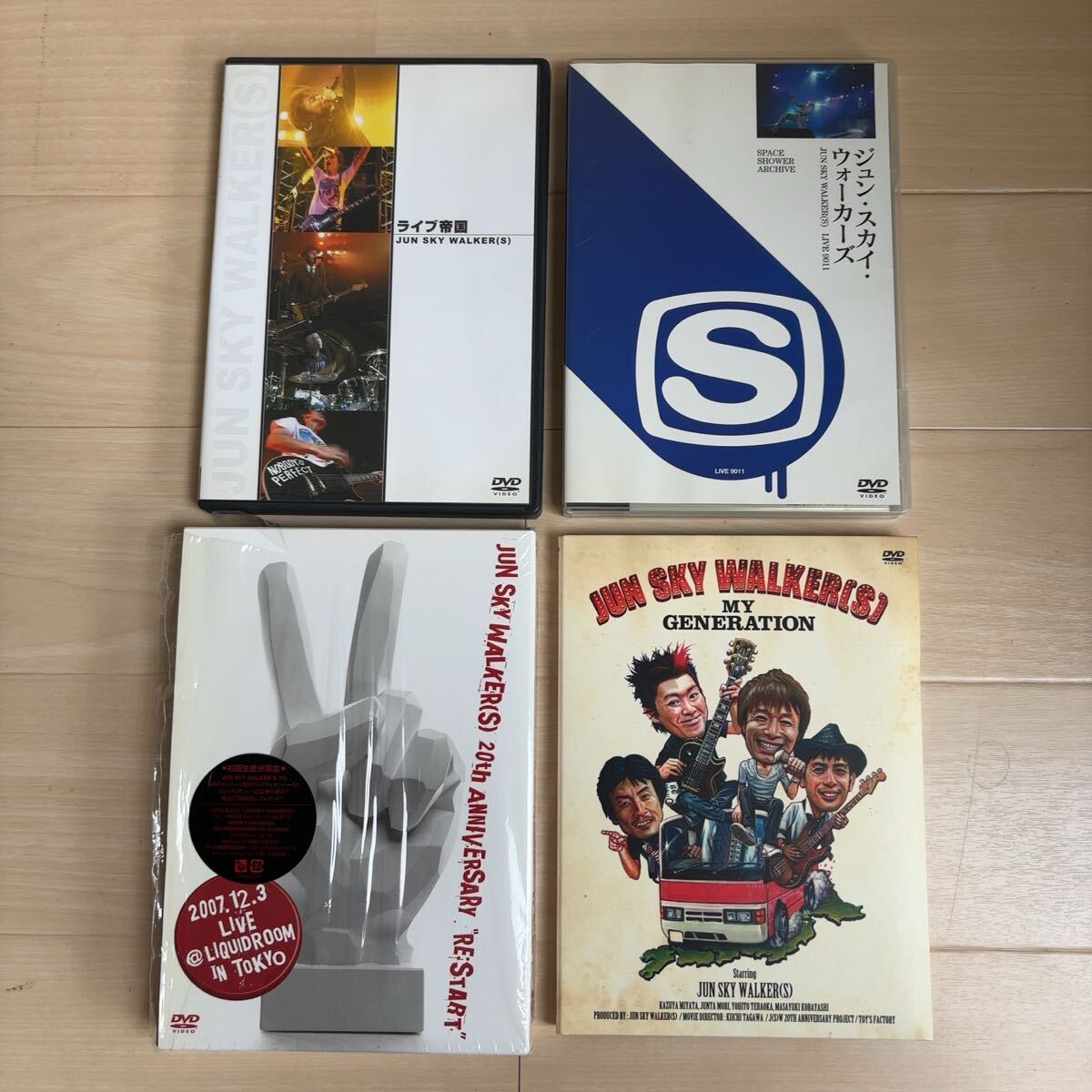 JUN SKY WALKER(S) LIVE DVD 10枚セット｜Yahoo!フリマ（旧